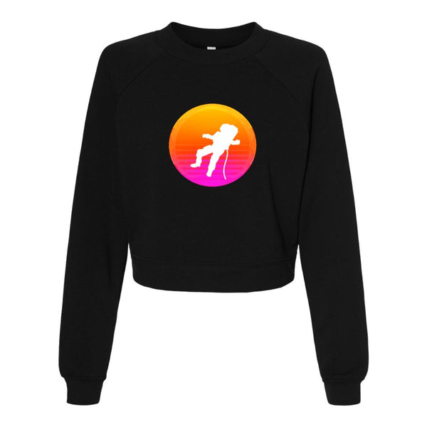 BELLA CANVAS WOMEN'S CROPPED FLEECE PULLOVER 7505